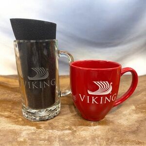 Viking Cruises Mug and Glass Set
